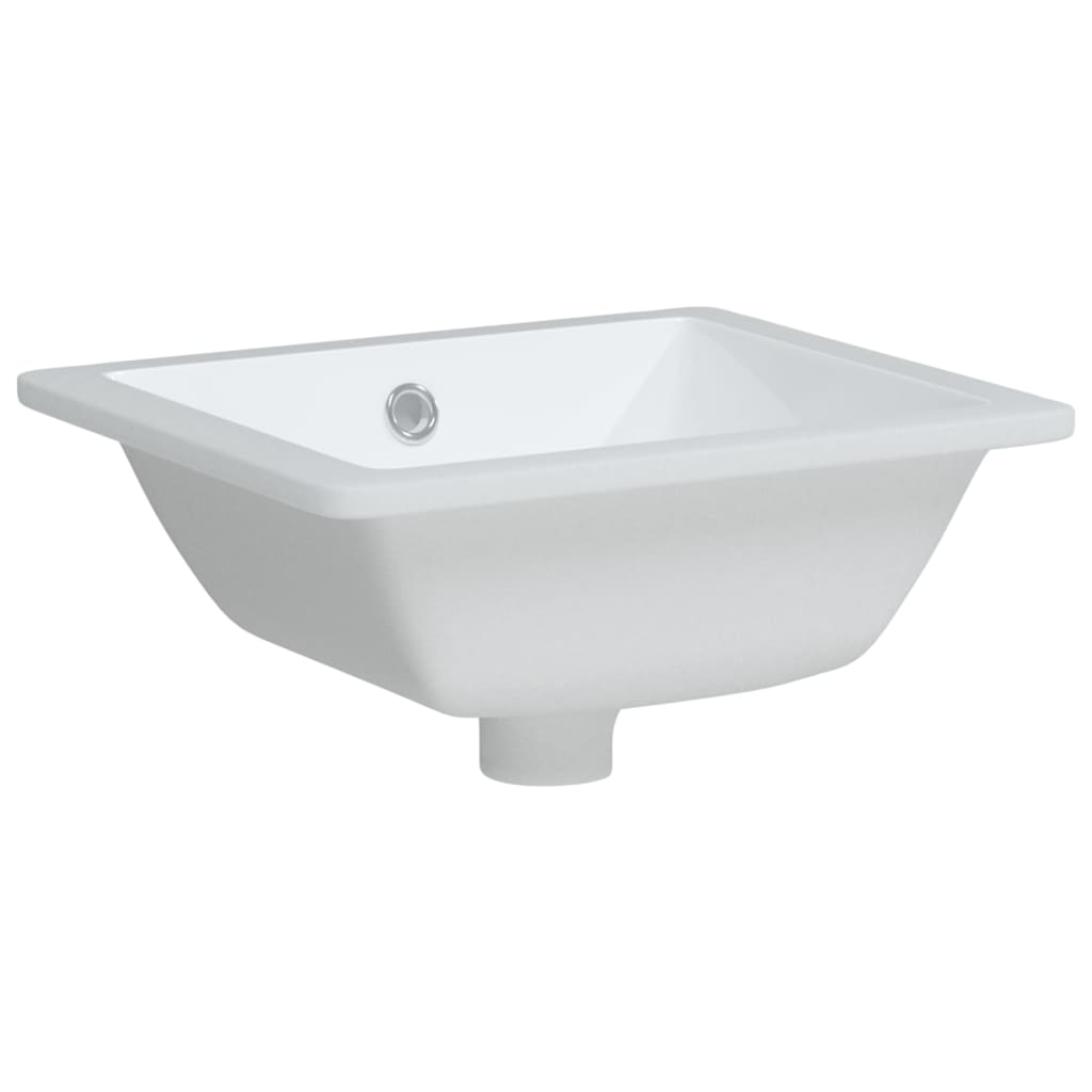 BIDAXL WASHBASIN RECTANGULAR 36X31.5X16.5 cm Keramisk vit