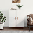 Vidaxl dressoir 69,5x34x90 cm bewerkt hout hoogglans wit