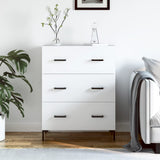 Vidaxl dressoir 69,5x34x90 cm bewerkt hout wit
