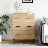 Vidaxl dressoir 69,5x34x90 cm bewerkt hout sonoma eikenkleurig