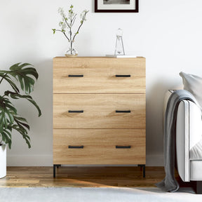 Vidaxl dressoir 69,5x34x90 cm bewerkt hout sonoma eikenkleurig
