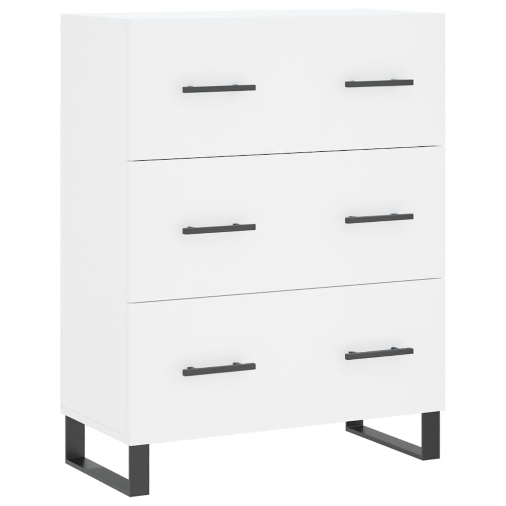 Vidaxl dressoir 69,5x34x90 cm bewerkt hout wit