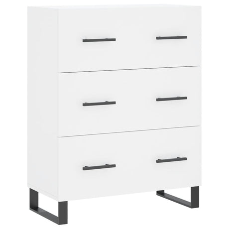Vidaxl dressoir 69,5x34x90 cm bewerkt hout wit
