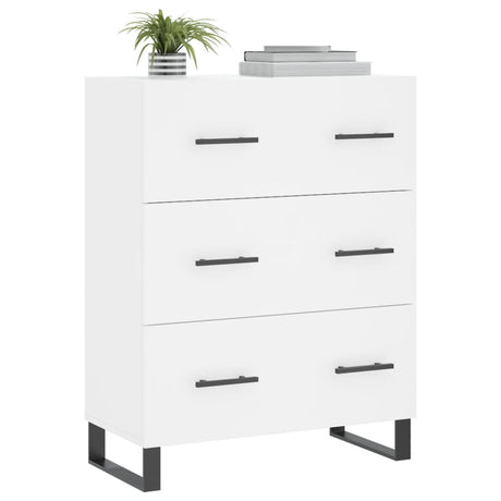 Vidaxl dressoir 69,5x34x90 cm bewerkt hout wit