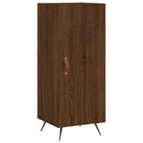 Vidaxl dressoir 34,5x34x90 cm bewerkt hout bruin eikenkleur