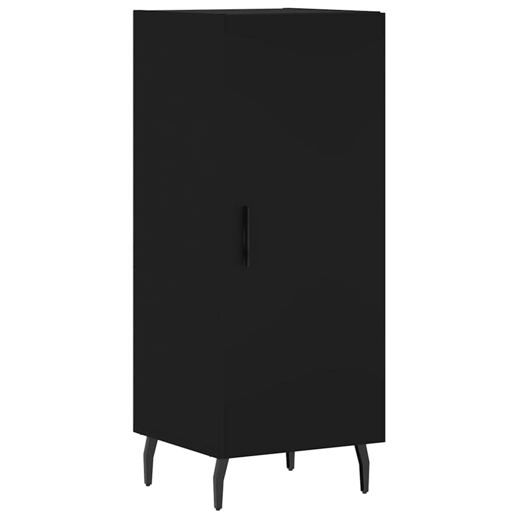Vidaxl dressoir 34,5x34x90 cm bewerkt hout zwart