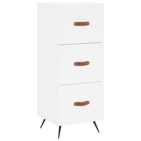 Vidaxl dressoir 34,5x34x90 cm bewerkt hout wit