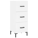 Vidaxl dressoir 34,5x34x90 cm bewerkt hout wit