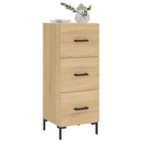 Vidaxl dressoir 34,5x34x90 cm bewerkt hout sonoma eiken