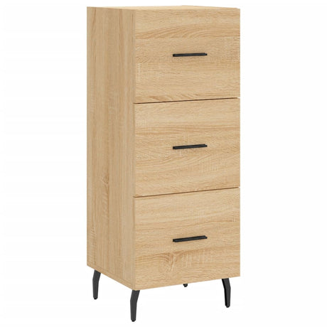 Vidaxl dressoir 34,5x34x90 cm bewerkt hout sonoma eiken