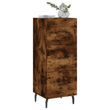 Vidaxl dressoir 34,5x34x90 cm bewerkt hout gerookt eiken