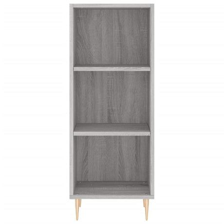 Vidaxl dressoir 34,5x32,5x90 cm bewerkt hout grijs sonoma eikenkleurig