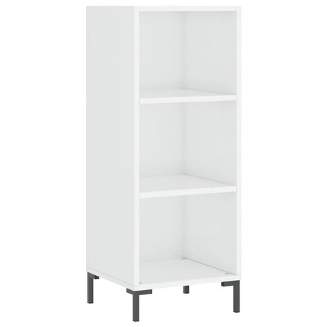 Vidaxl dressoir 34,5x32,5x90 cm bewerkt hout hoogglans wit