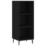 Vidaxl dressoir 34,5x32,5x90 cm bewerkt hout zwart