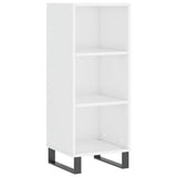 Vidaxl dressoir 34,5x32,5x90 cm bewerkt hout hoogglans wit