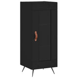 Vidaxl dressoir 34,5x34x90 cm bewerkt hout zwart