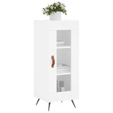 Vidaxl dressoir 34,5x34x90 cm bewerkt hout hoogglans wit