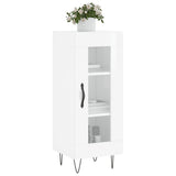Vidaxl dressoir 34,5x34x90 cm bewerkt hout hoogglans wit