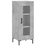 Vidaxl dressoir 34,5x34x90 cm bewerkt hout betongrijs