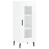 Vidaxl dressoir 34,5x34x90 cm bewerkt hout hoogglans wit
