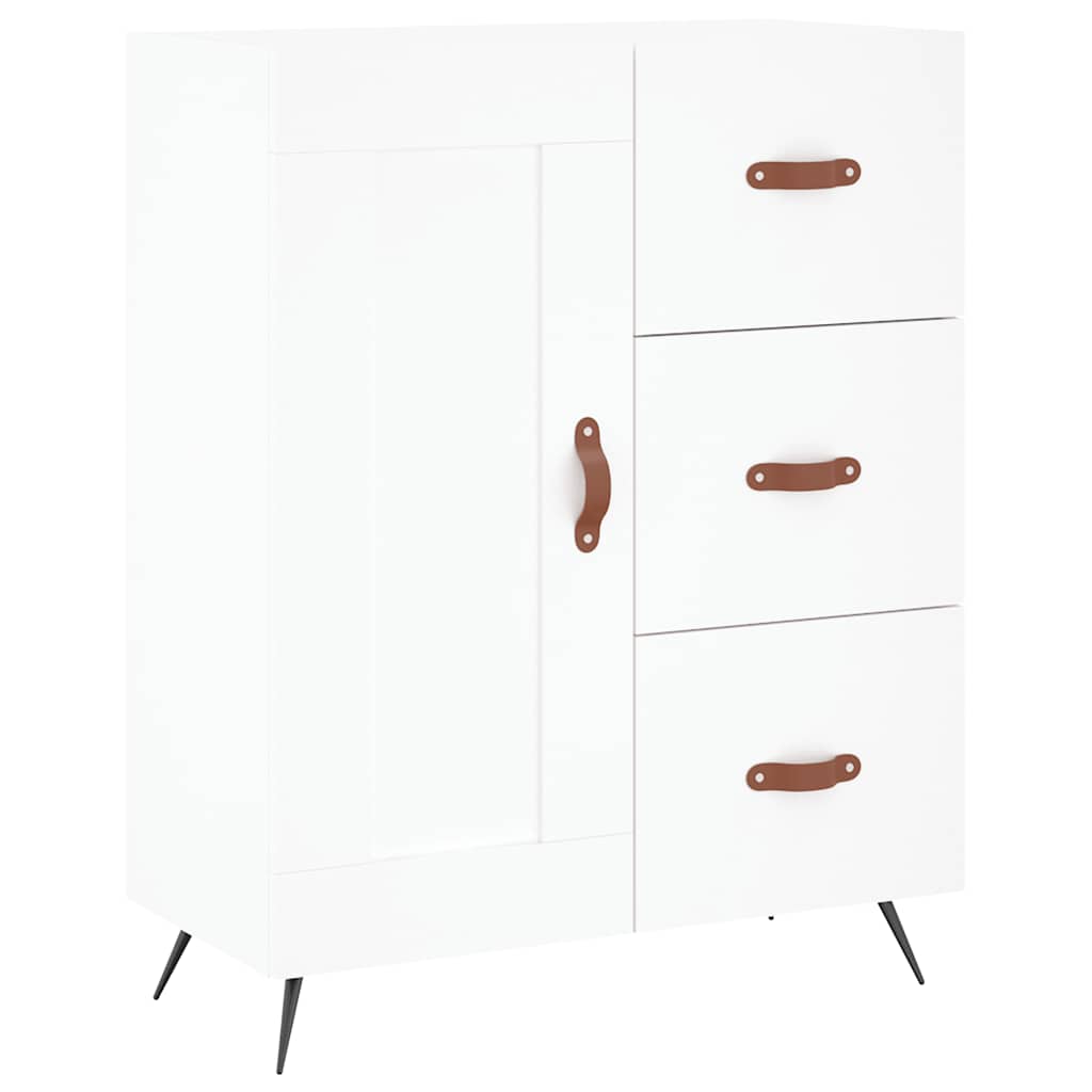 Vidaxl dressoir 69,5x34x90 cm bewerkt hout wit
