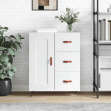 Vidaxl dressoir 69,5x34x90 cm bewerkt hout wit