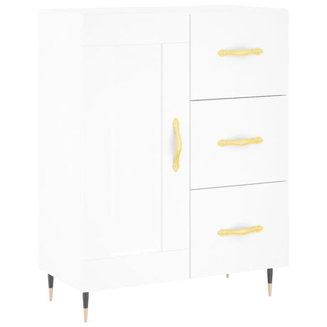 Vidaxl dressoir 69,5x34x90 cm bewerkt hout wit