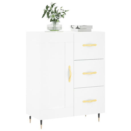 Vidaxl dressoir 69,5x34x90 cm bewerkt hout wit