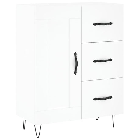 Vidaxl dressoir 69,5x34x90 cm bewerkt hout wit
