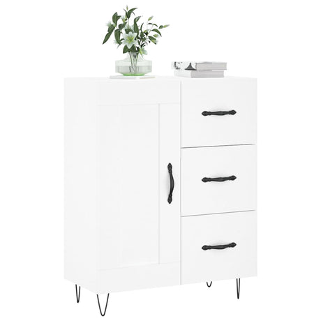 Vidaxl dressoir 69,5x34x90 cm bewerkt hout wit