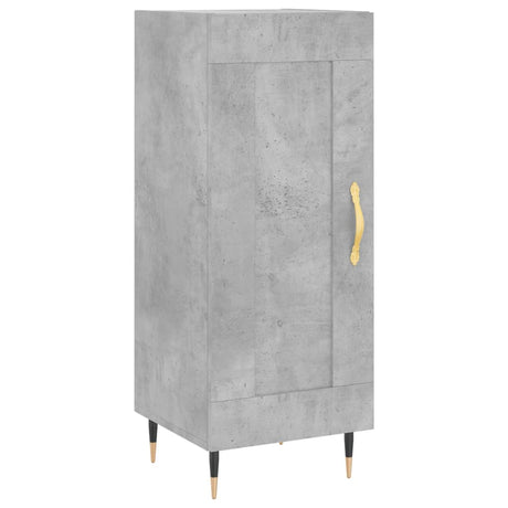 Vidaxl dressoir 34,5x34x90 cm bewerkt hout betongrijs