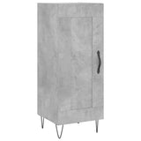 Vidaxl dressoir 34,5x34x90 cm bewerkt hout betongrijs