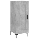 Vidaxl dressoir 34,5x34x90 cm bewerkt hout betongrijs