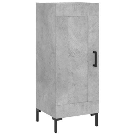 Vidaxl dressoir 34,5x34x90 cm bewerkt hout betongrijs