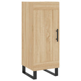 Vidaxl dressoir 34,5x34x90 cm bewerkt hout sonoma eiken