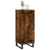 Vidaxl dressoir 34,5x34x90 cm bewerkt hout gerookt eiken