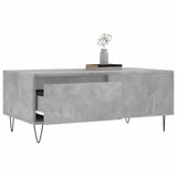 Vidaxl salontafel 90x50x36,5 cm bewerkt hout betongrijs