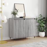 Vidaxl dressoirs 2 st 40x35x70 cm bewerkt hout grijs sonoma
