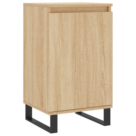 Vidaxl dressoir 40x35x70 cm bewerkt hout sonoma eikenkleurig