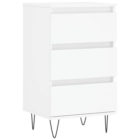 Vidaxl dressoir 40x35x70 cm bewerkt hout wit