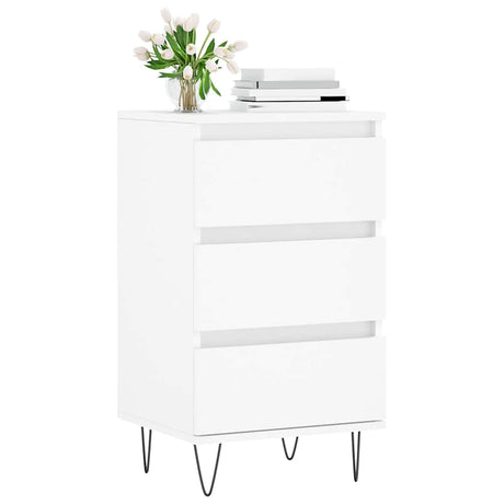 Vidaxl dressoir 40x35x70 cm bewerkt hout wit