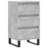 Vidaxl dressoir 40x35x70 cm bewerkt hout betongrijs