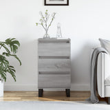 Vidaxl dressoir 40x35x70 cm bewerkt hout grijs sonoma