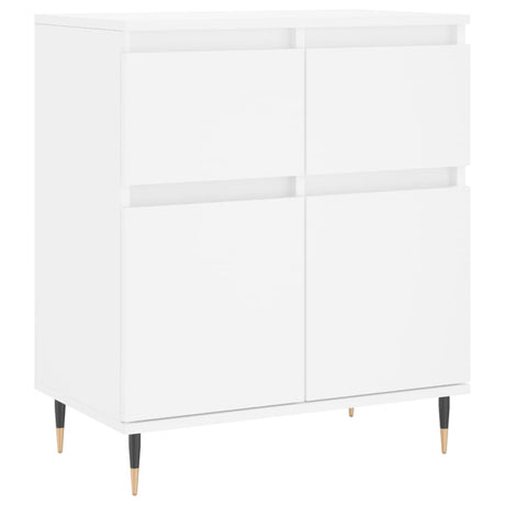 Vidaxl dressoir 60x35x70 cm bewerkt hout wit