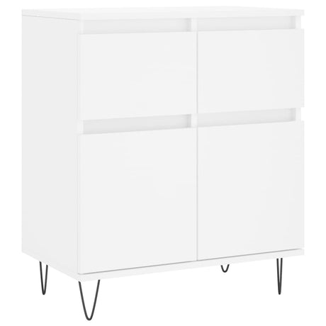 Vidaxl dressoir 60x35x70 cm bewerkt hout wit
