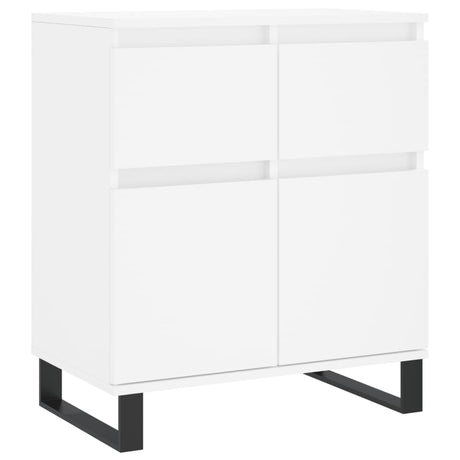 Vidaxl dressoir 60x35x70 cm bewerkt hout wit