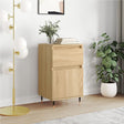 Vidaxl dressoir 40x35x70 cm bewerkt hout sonoma eikenkleurig