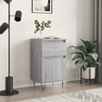 Vidaxl dressoir 40x35x70 cm bewerkt hout grijs sonoma