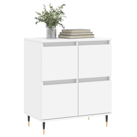 Vidaxl dressoir 60x35x70 cm bewerkt hout wit