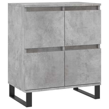 Vidaxl dressoir 60x35x70 cm bewerkt hout betongrijs
